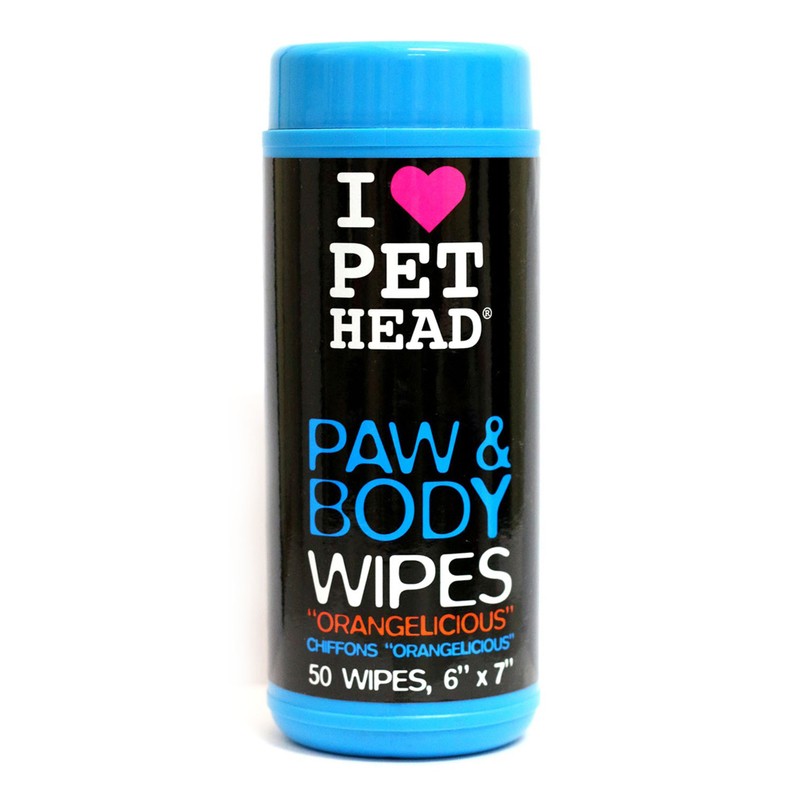 Pet Head Paw & Body Wipes chusteczki do pielęgnacji 50szt