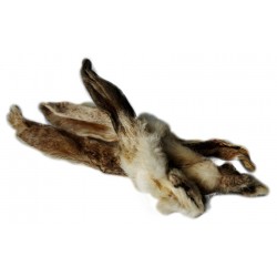 Balto Ucho królicze z futrem Przysmak naturalny dla psa - 1 sztuka