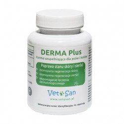 Vetosan Derma Plus - Preparat na skórę i sierść dla psa i kota
