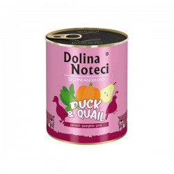 Dolina Noteci Premium Superfood Kaczka przepiórka  - karma mokra dla psa