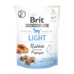 BRIT CARE DOG FUNCTIONAL SNACK LIGHT RABBIT 150 g - przysmak dla psa