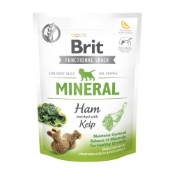BRIT CARE DOG FUNCTIONAL SNACK MINERAL HAM PUPPY 150 g - przysmak dla psa