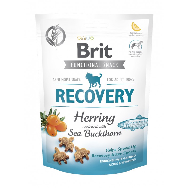 BRIT CARE DOG FUNCTIONAL SNACK RECOVERY HERRING 150 g - przysmak dla psa