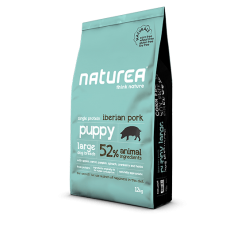 Naturea Naturals PUPPY Large Breed Iberyjska Wieprzowina - karma sucha dla szczeniąt ras dużych