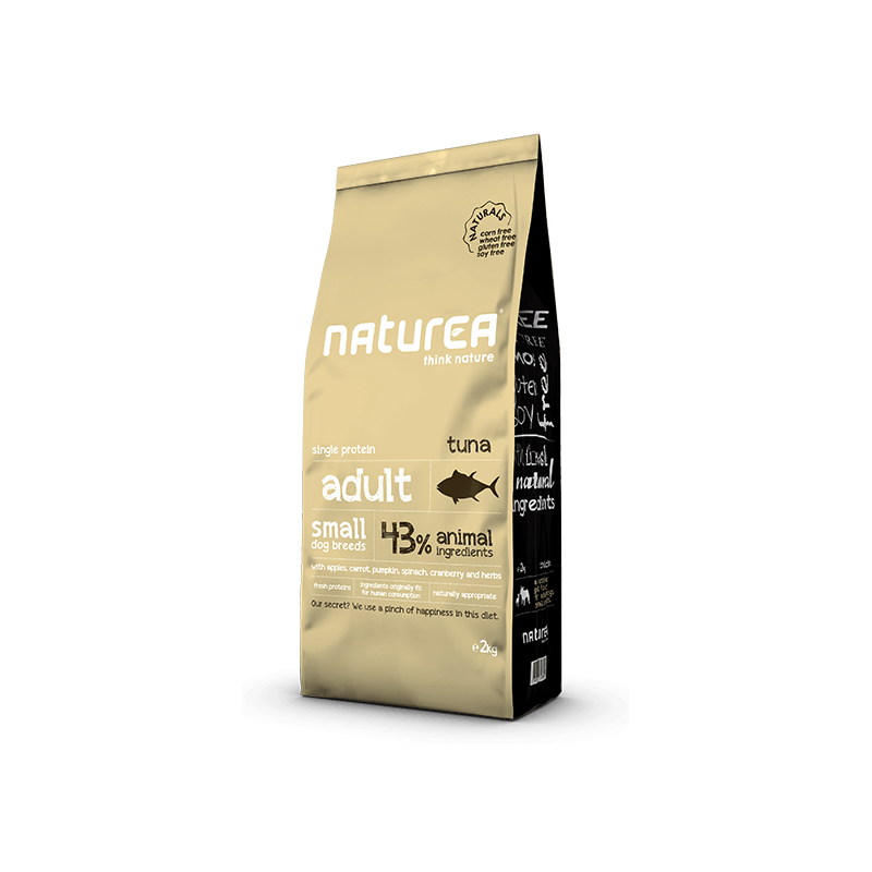 Naturea Naturals Adult Small Breed Tuńczyk - karma sucha dla dorosłych psów ras małych