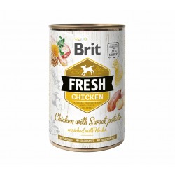 BRIT FRESH CHICKEN&POTATO - Karma mokra dla psa