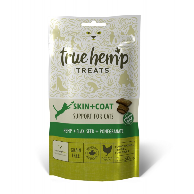 TRUE HEMP PRZYSMAK DLA KOTA Z KONOPIAMI - SKÓRA I SIERŚĆ