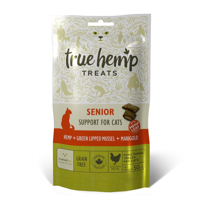 TRUE HEMP PRZYSMAK DLA KOTA Z KONOPIAMI - SENIOR