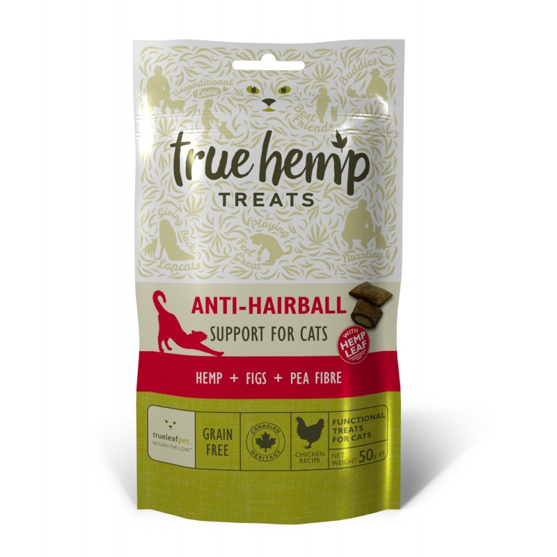 TRUE HEMP PRZYSMAK DLA KOTA Z KONOPIAMI - KULE WŁOSOWE