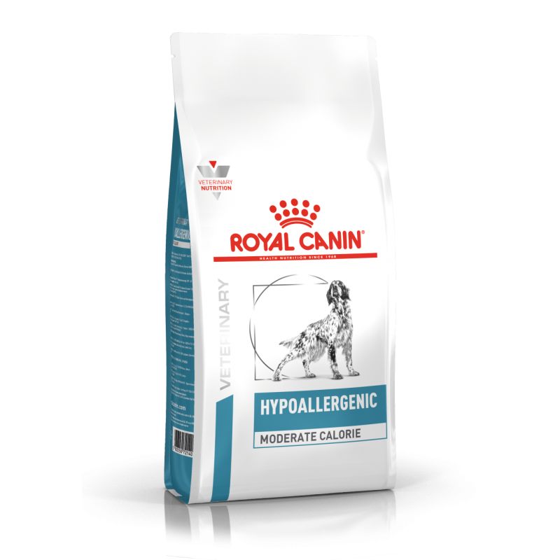Royal Canin Hypoallergenic Moderate Calorie Pies