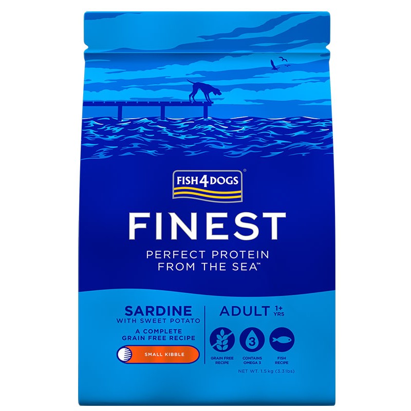 Fish4Dog Finest Sardine Adult Małe Rasy