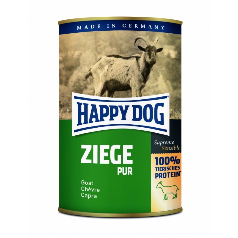 Happy Dog 100% Koza (Ziege Pur) - mięso w puszkach dla psów