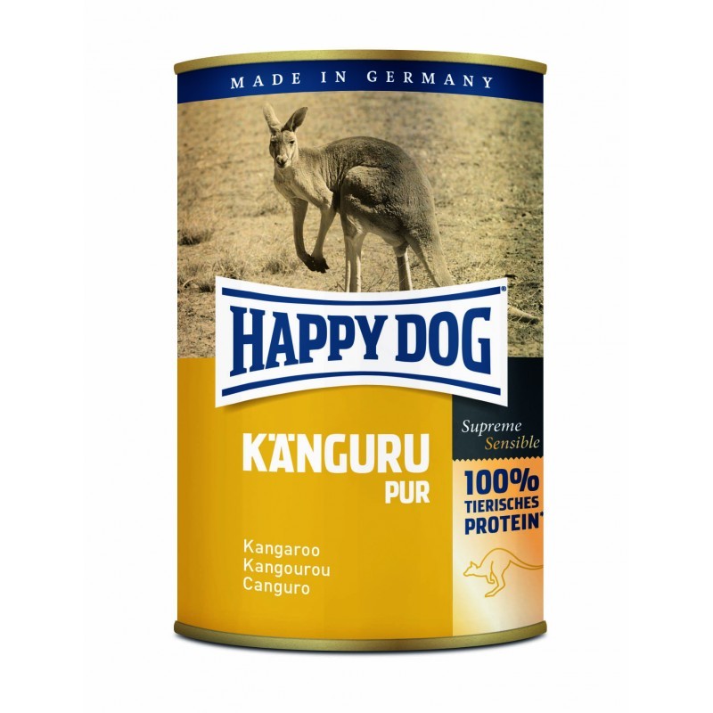 Happy Dog 100% Kangur (Kanguru Pur) - mięso w puszkach dla psów