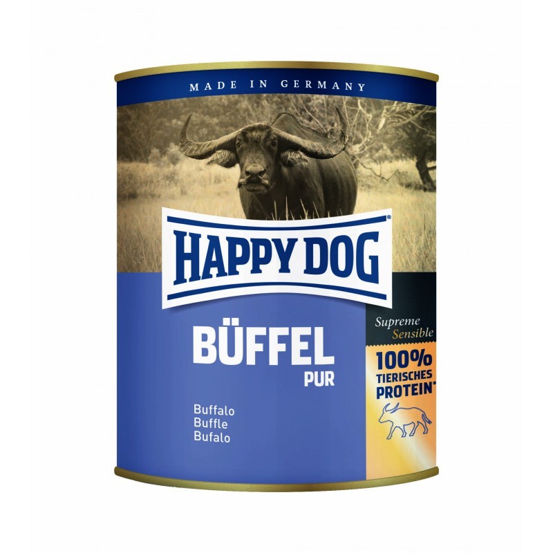 Happy Dog 100% Bawół (Buffel Pur) - mięso w puszkach dla psów