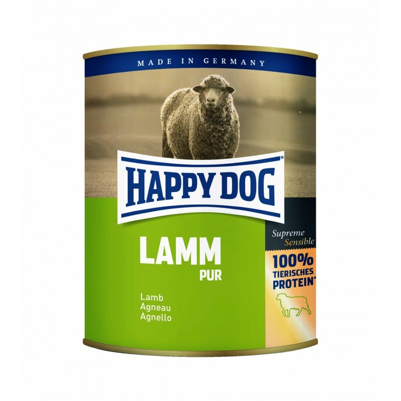 Happy Dog 100% Jagnięcina (Lamm Pur) - mięso w puszkach dla psów