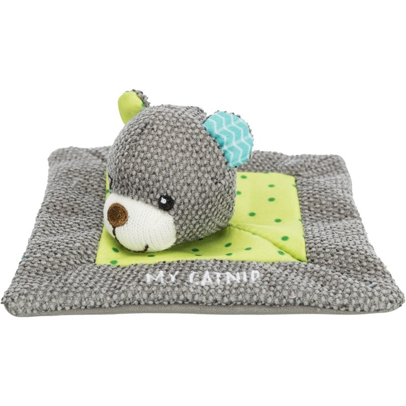 Miś Junior snuggler, materiał, 13 x 13 cm DLA LOTA