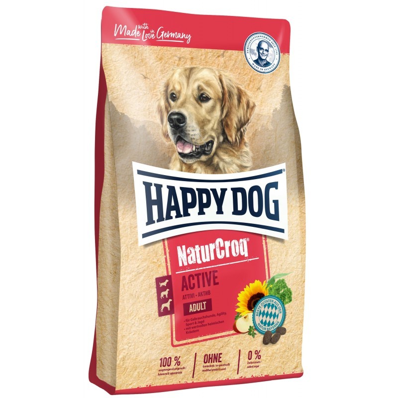 HAPPY DOG NATURCROQ 15 KG - KARMA DLA PSA