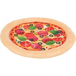 TRIXIE Pizza zabawka dla psa plusz 26 cm szeleszcząca