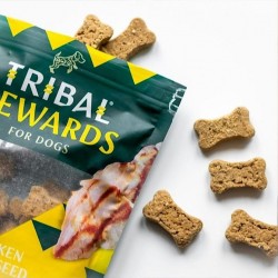TRIBAL Rewards Kurczak i Siemię Lniane 125g - Ciastka dla psa domowej produkcji