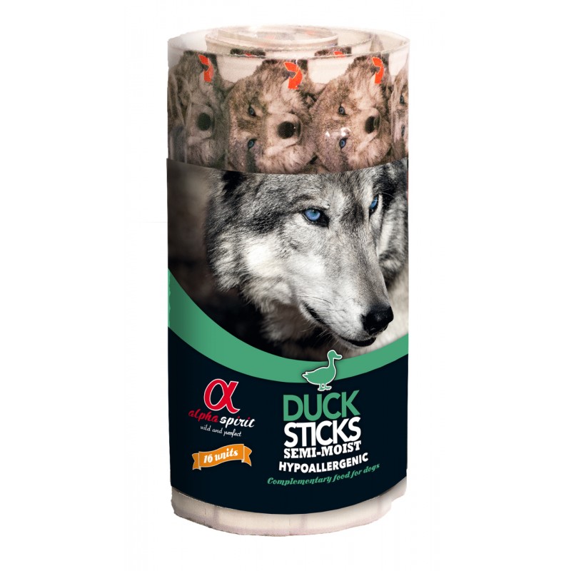 Alpha Spirit Przysmak PIES blister KACZKA 16szt