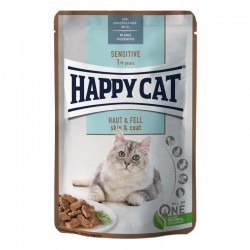 Happy Cat Sensitive Skin & Coat mokra karma dla kotów
