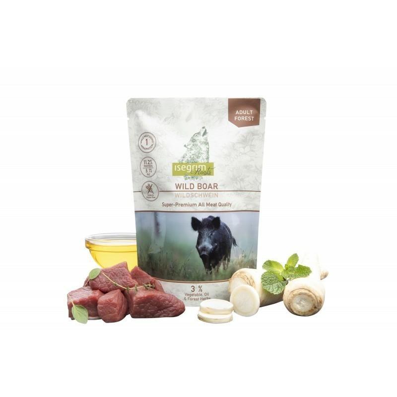 ISEGRIM PIES ADULT WILD BOAR saszetka 410g