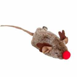 DINGO Zabawka świąteczna mysz "Rudolf"