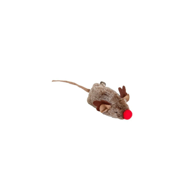 DINGO Zabawka świąteczna mysz "Rudolf"