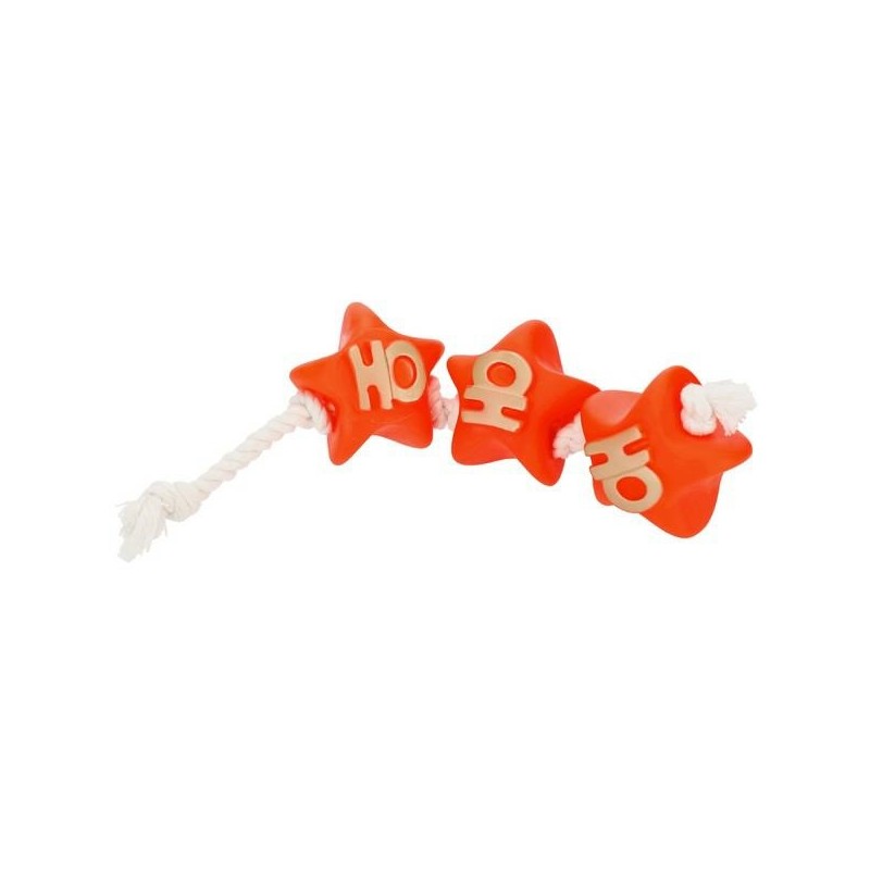 DINGO ZABAWKA SZNUR ŚWIĄTECZNY GWIAZDKI 32CM