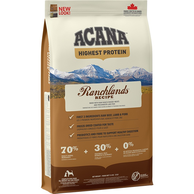 Acana Highest Protein Ranchlands