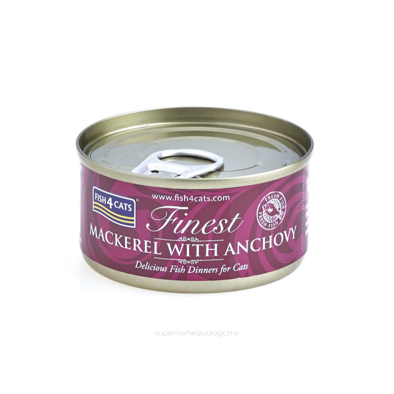 Fish4Cats Makrela z anchois (Mackerel with Anchovy) 70g