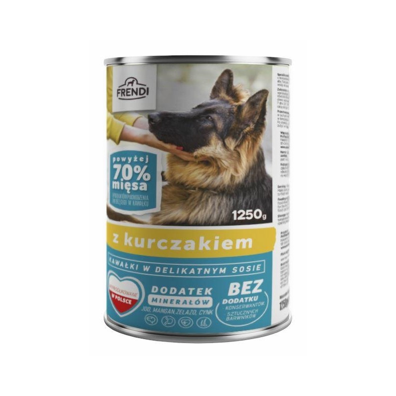 FRENDI PIES 1250g KURCZAK