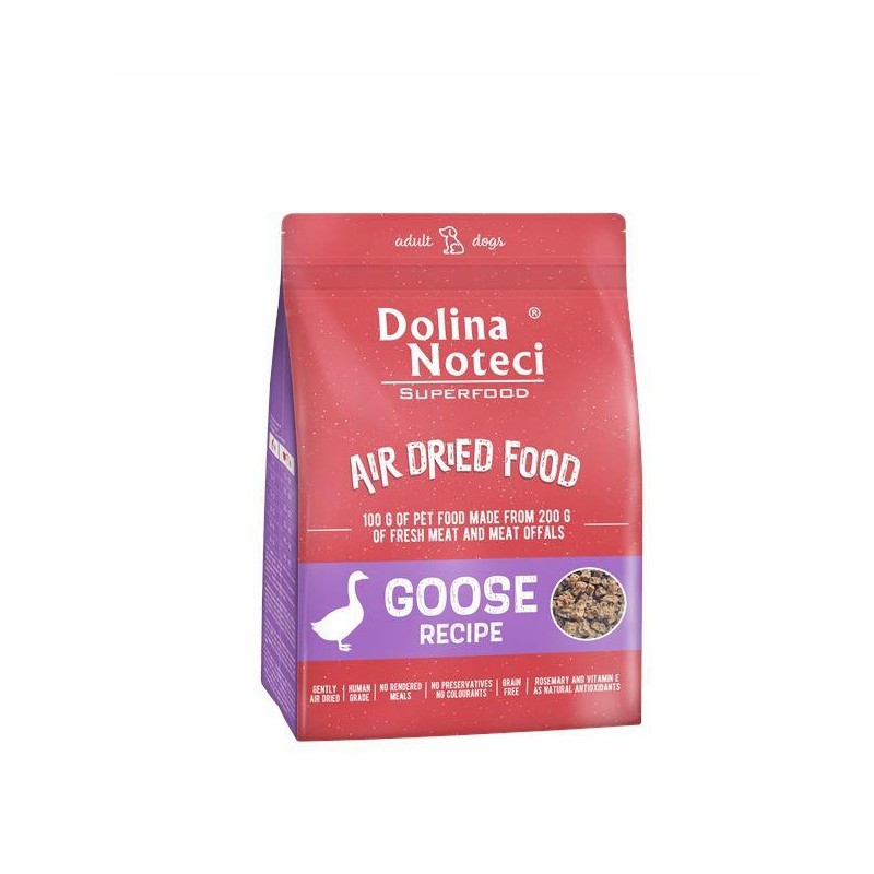 DOLINA NOTECI SUPERFOOD 1kg GĘŚ karma suszona